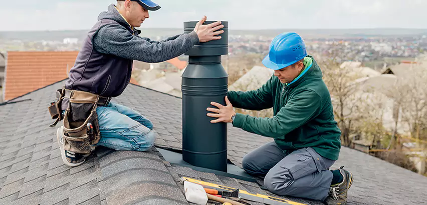 Chimney Flashing Replacement for Storm Damage in Elmhurst