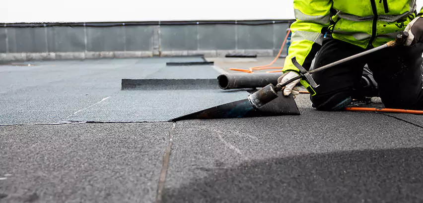 Residential Flat Roof Repair in Elmhurst