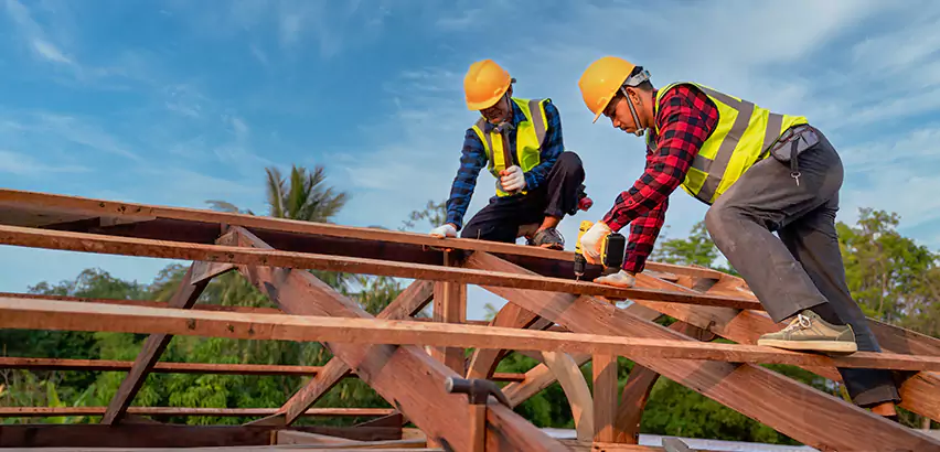 Mobile Home Roof Truss Repair in Elmhurst