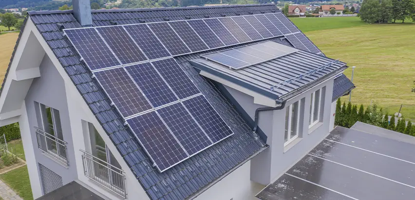 Residential Solar Roof Installation in Elmhurst