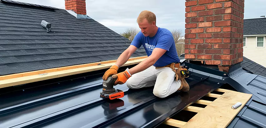 Metal Roof Leak Repair in Elmhurst