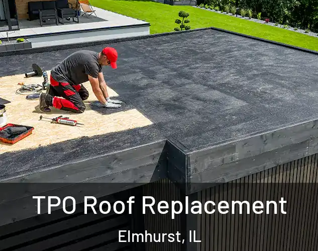  TPO Roof Replacement Elmhurst, IL